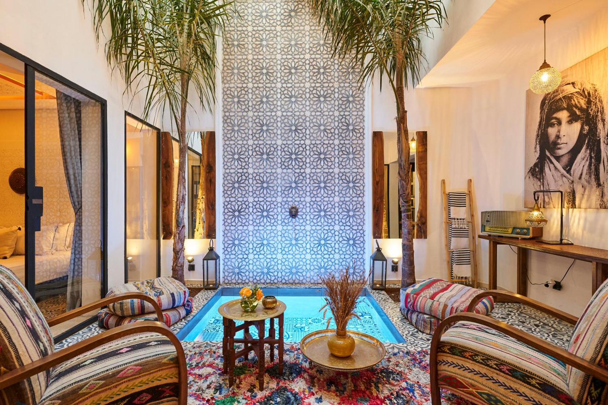 Riad Miloud En Exclusivite 10 P Au Coeur De La Medina Marrakesh Exterior photo