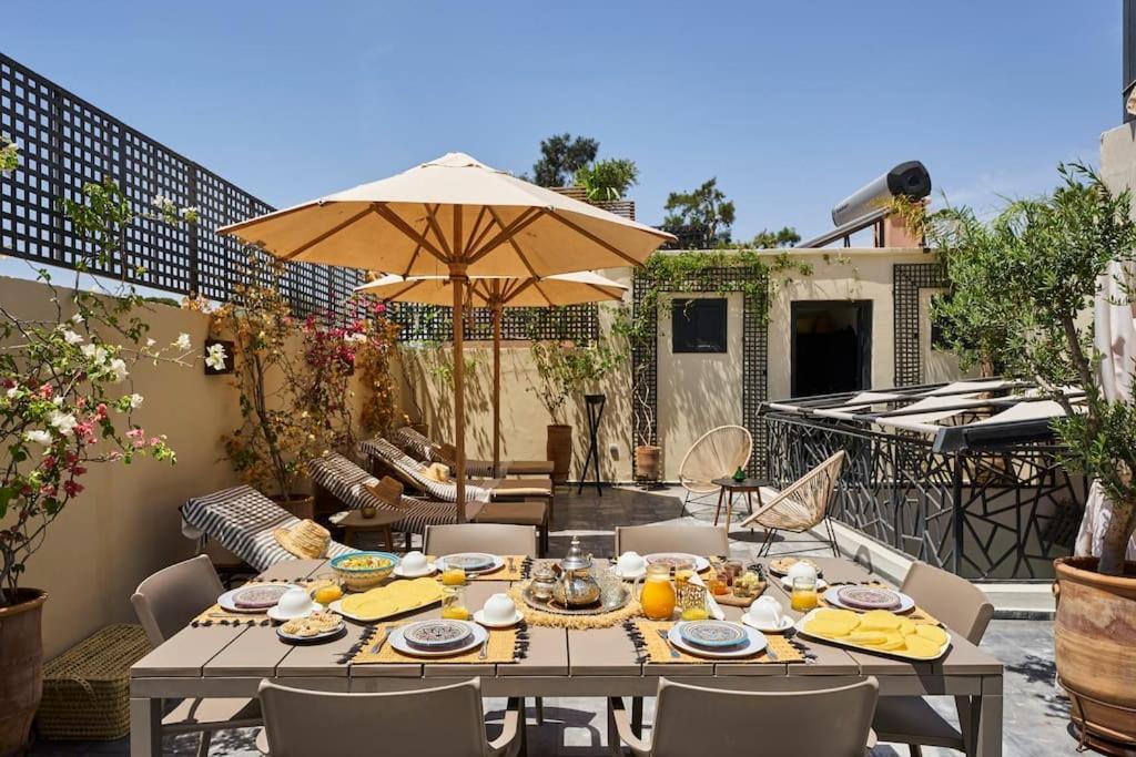 Riad Miloud En Exclusivite 10 P Au Coeur De La Medina Marrakesh Exterior photo